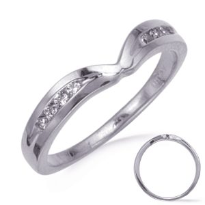 White Gold Matching Band