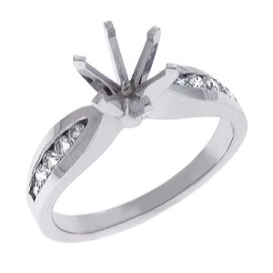 White Gold Engagement Ring