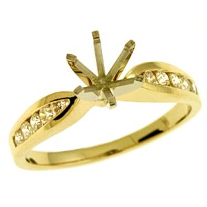 Yellow Gold Engagement Ring