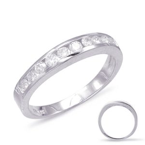 White Gold Matching Band