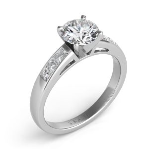 White Gold Engagement Ring