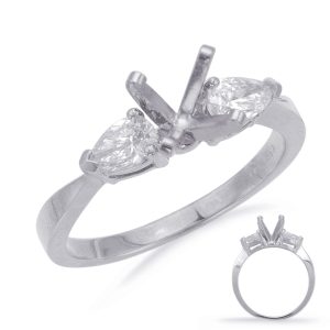 Palladium Engagement Ring