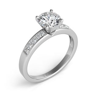 White Gold Engagement Ring