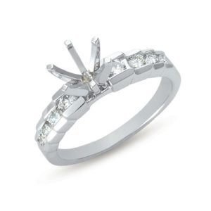 White Gold Engagement Ring