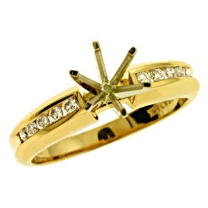 Yellow Gold Engagement Ring