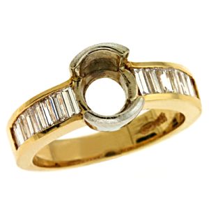 Yellow Gold Engagement Ring