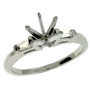 White Gold Engagement Ring