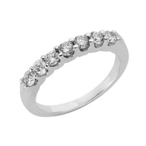 White Gold Diamond Band