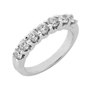 White Gold Diamond Band