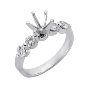 White Gold Engagement Ring