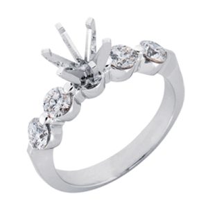 White Gold Engagement Ring