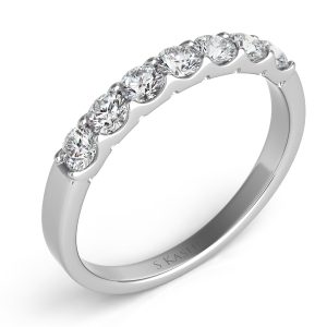 Palladium Diamond Band