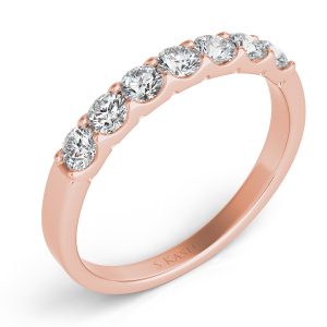 Rose Gold Diamond Band