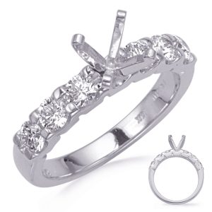 White Gold Engagement Ring