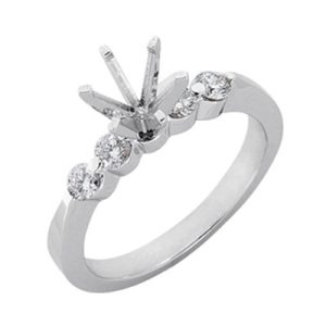 White Gold Engagement Ring