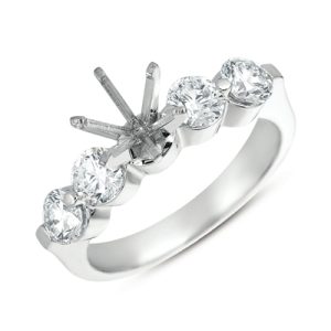 White Gold Engagement Ring