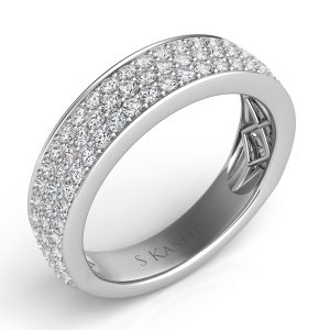 White Gold Diamond Band