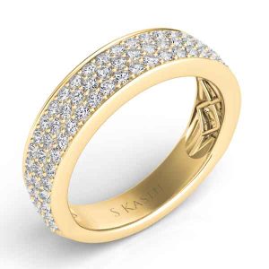 Yellow Gold Diamond Band
