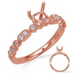 Rose Gold Engagement Ring