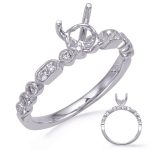White Gold Engagement Ring