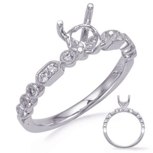 White Gold Engagement Ring