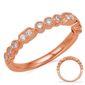 Rose Gold Diamond Fashion Ring