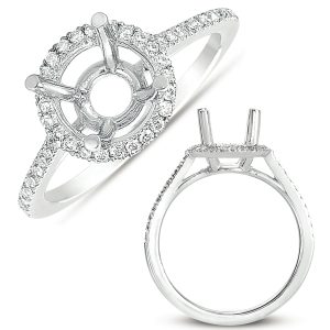White Gold Engagement Ring