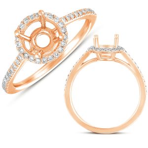 Rose Gold Engagement Ring