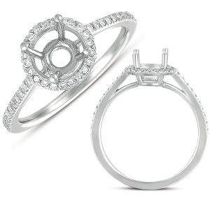 White Gold Engagement Ring