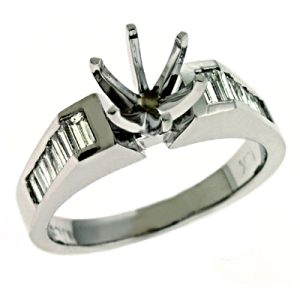 White Gold Engagement Ring
