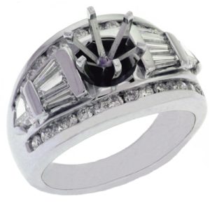 White Gold Engagement Ring