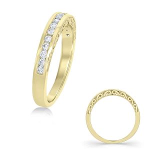 Yellow Gold Matching Band