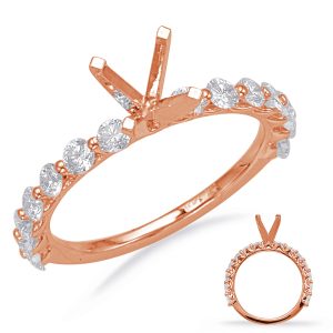 Rose Gold Engagement Ring