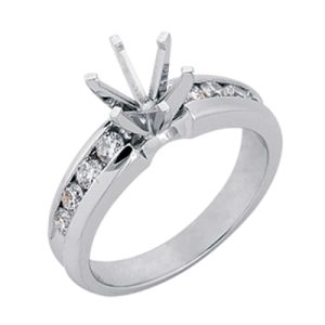 White Gold Engagement Ring