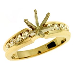Yellow Gold Engagement Ring