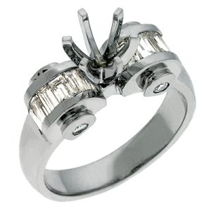 White Gold Engagement Ring