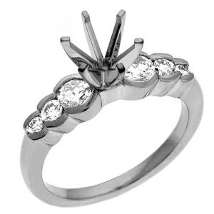 White Gold Engagement Ring
