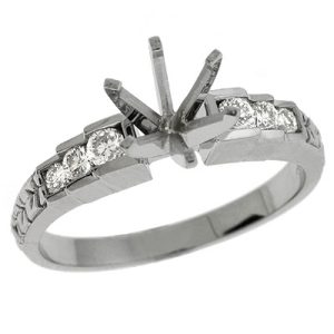 Platinum Engagement Ring