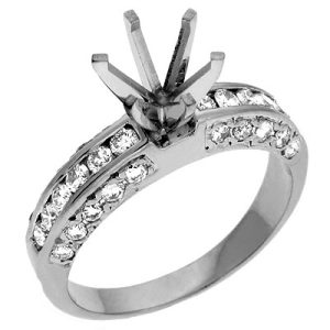 White Gold Engagement Ring