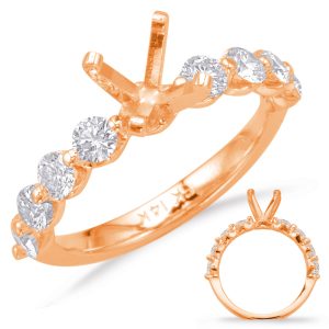 Rose Gold Engagement Ring