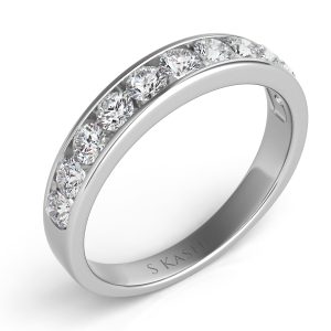 White Gold Matching Band