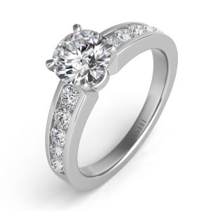 Palladium Engagement Ring