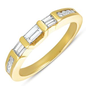 White Gold Matching Band