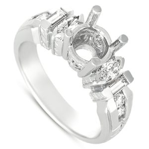 White Gold Engagement Ring