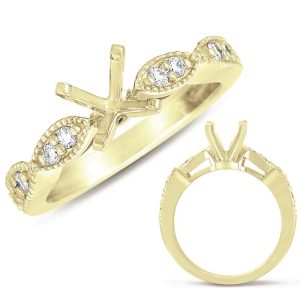 Yellow Gold Engagement Ring