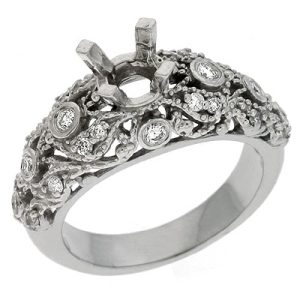 White Gold Engagement Ring