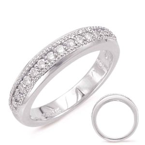 White Gold Matching Band