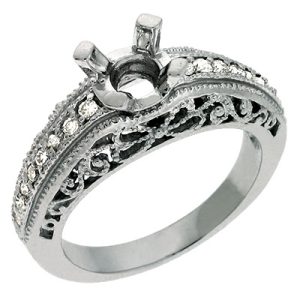 White Gold Engagement Ring