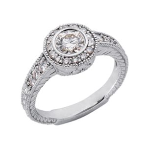 White Gold Engagament Ring