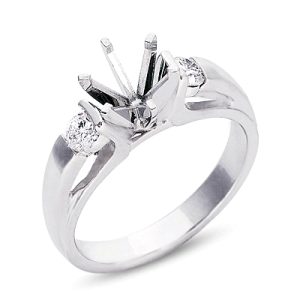 White Gold Engagement Ring